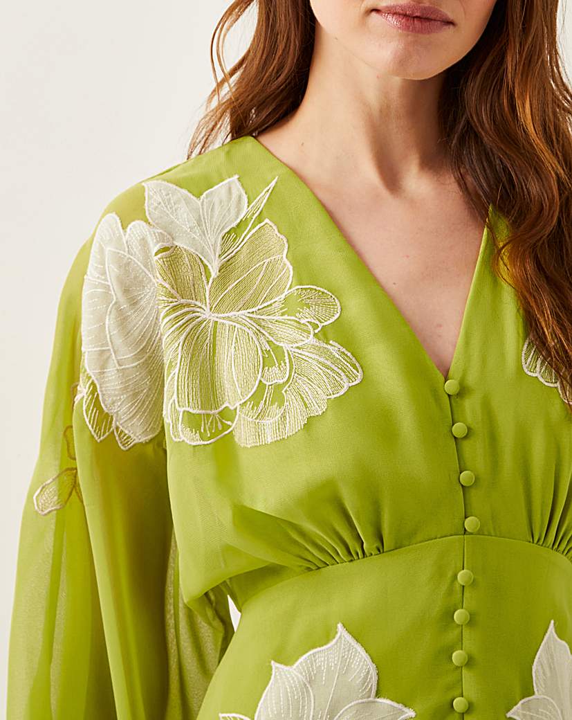 Monsoon Tilly Floral Midi Dress