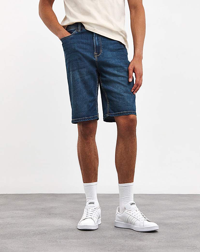 Sretch 5 Pocket Denim Short