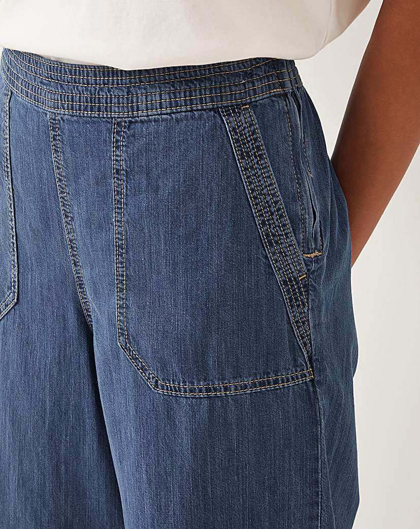 Monsoon Harper Regular Wide Leg Jeans