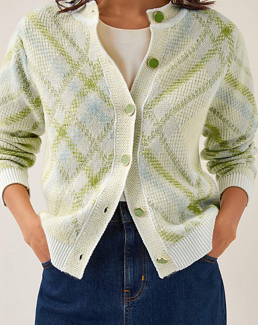 Monsoon Ali Argyle Cardigan