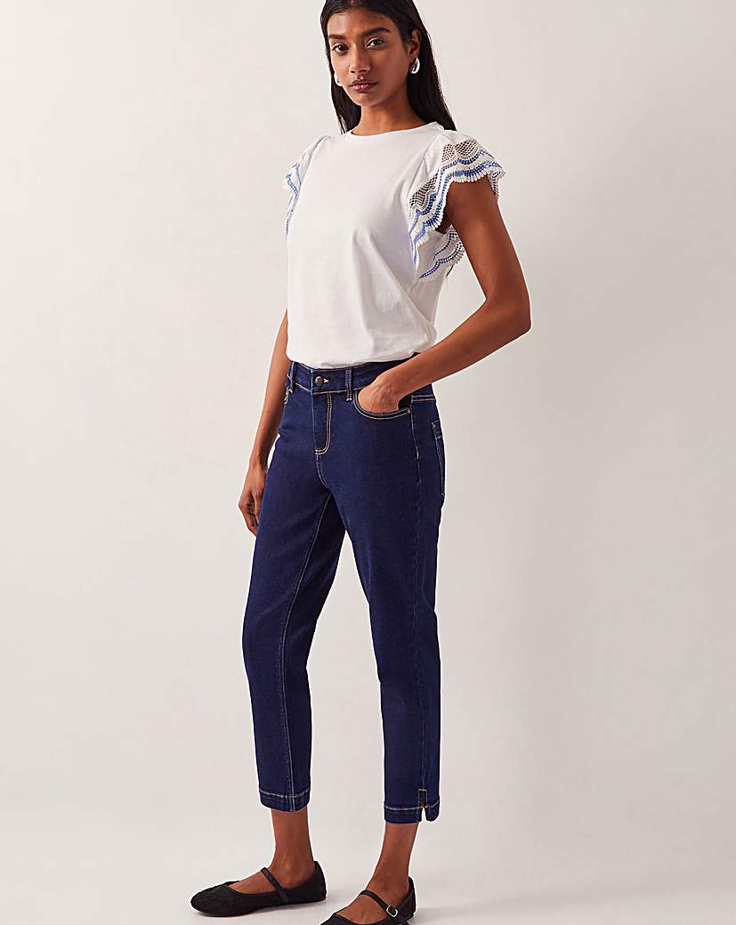 New In - Monsoon Idabella Cropped Jeans