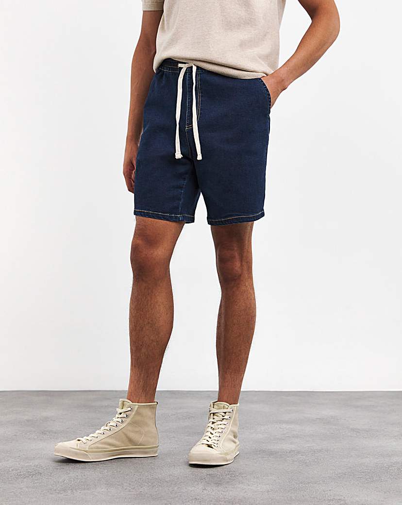 Comfort Waistband Denim Short