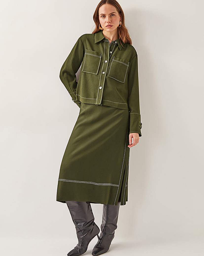 Monsoon Katya Contrast Cargo Shirt