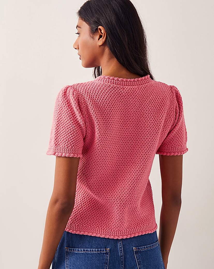 Monsoon Short Sleeve Cardigan