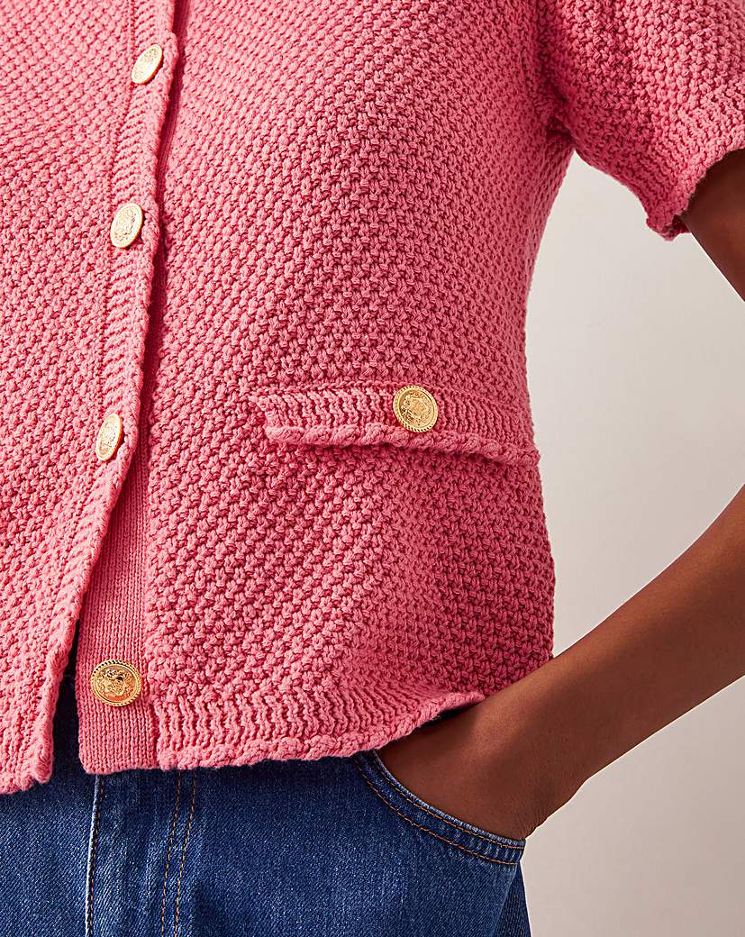 Monsoon Short Sleeve Cardigan