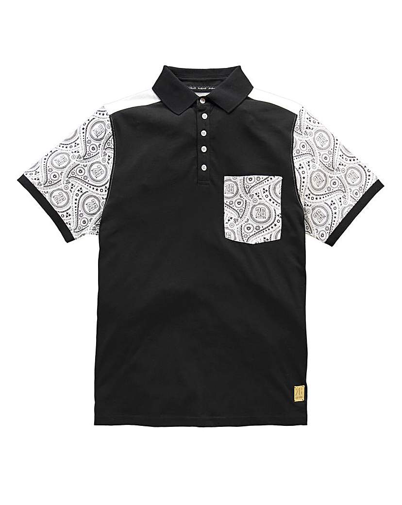 Image of 26 Million Orbine Black Polo