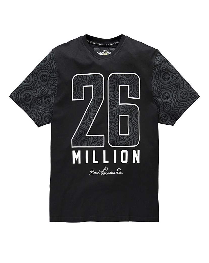 Image of 26 Million Yofi Black T-Shirt