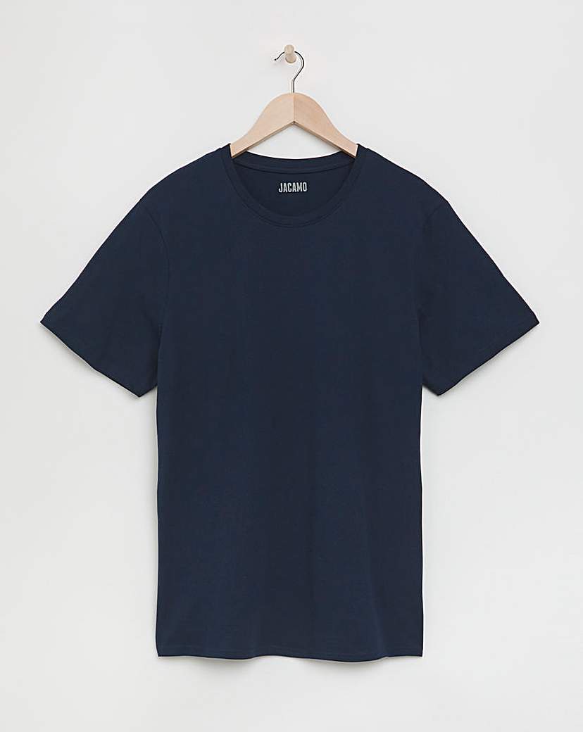 Pure Cotton Crew Neck T-Shirt