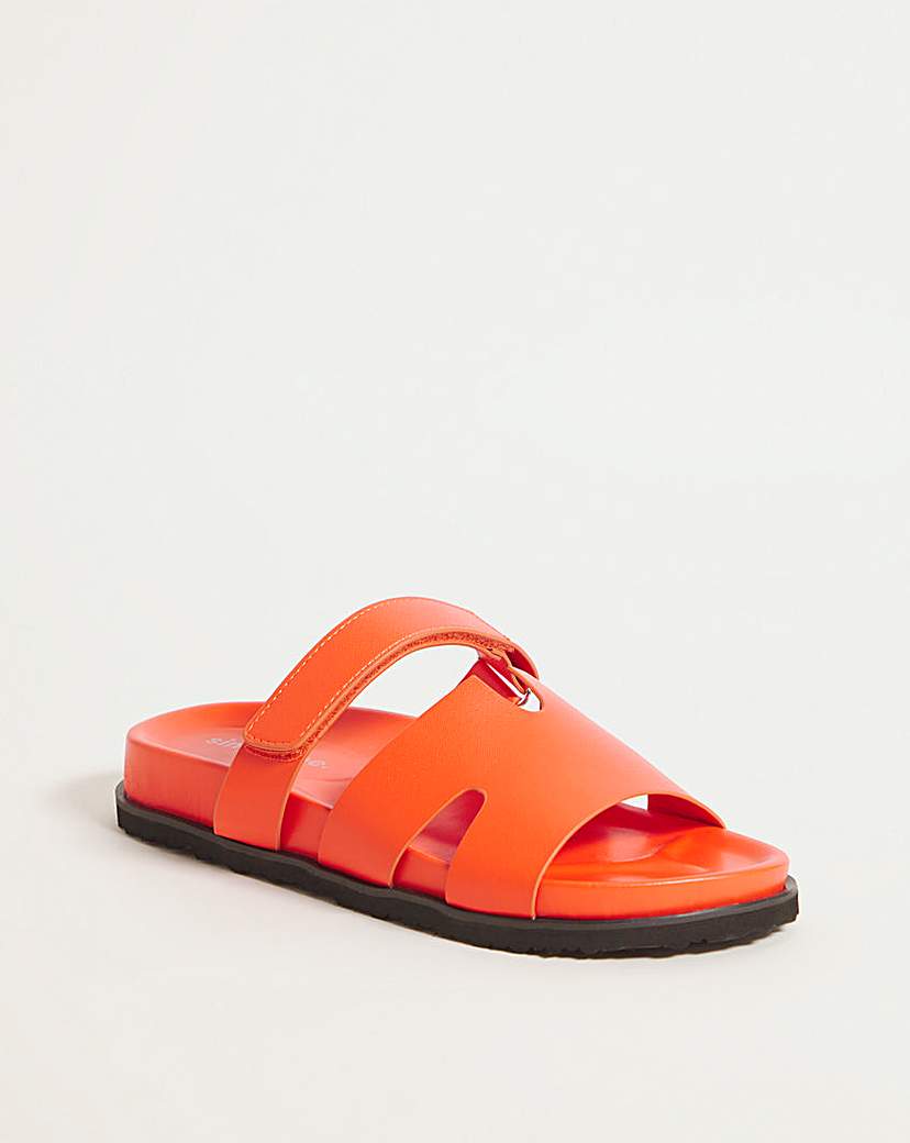 Touch And Close Sandals Ex Wide