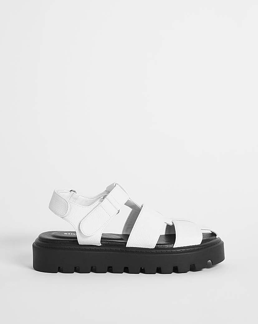 Fisherman Chunky Sandals Wide
