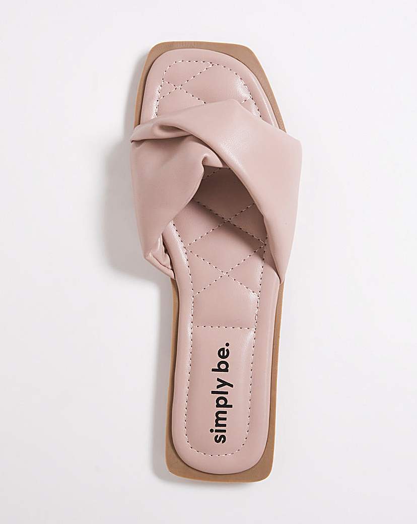 Simply be flat sales sandals