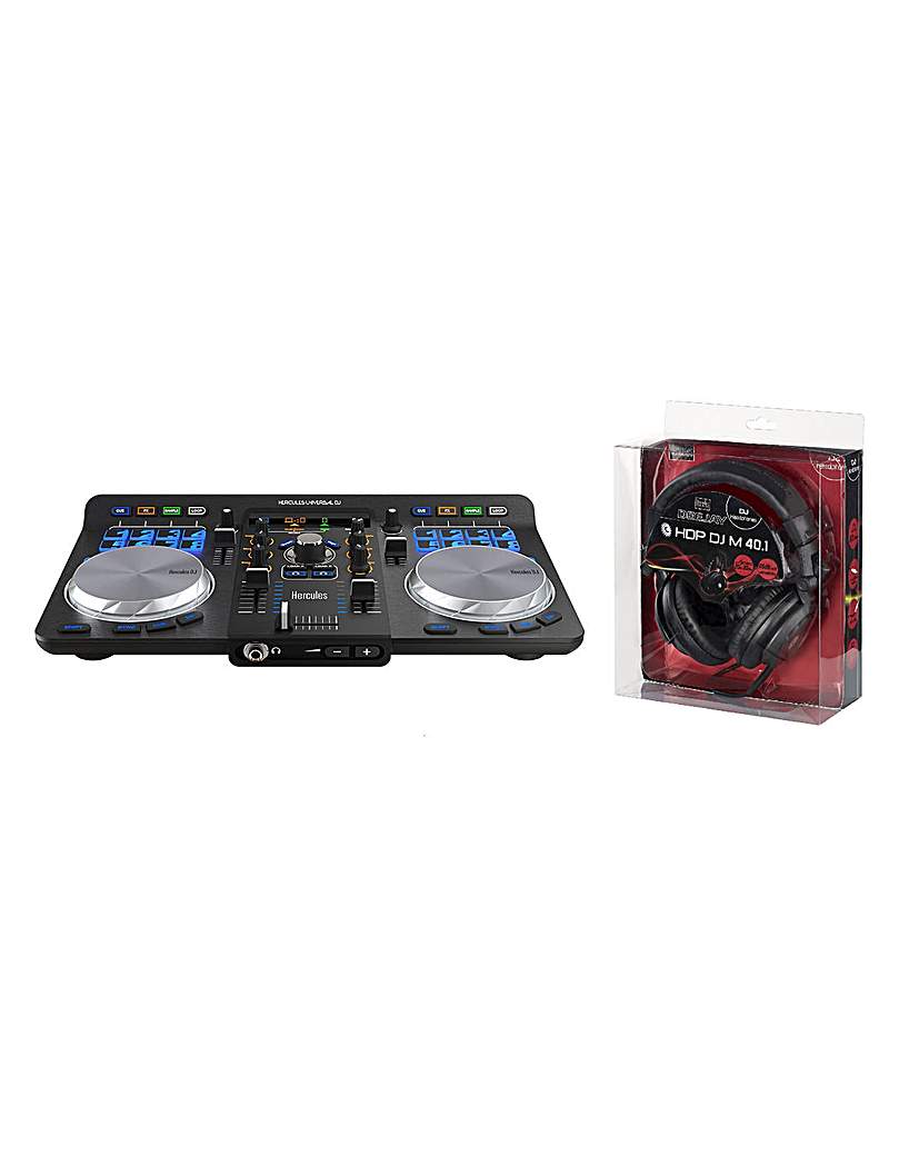 Hercules Universal DJ Set + DJ Headset