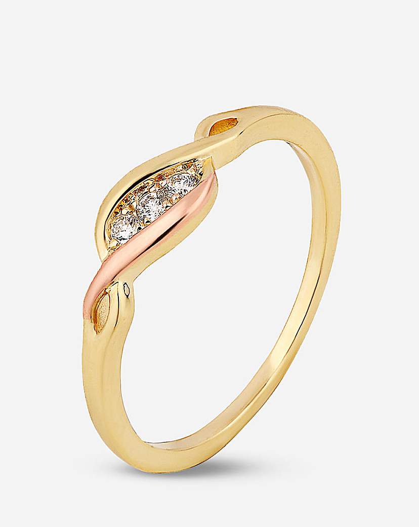 Clogau Past Present Future Ring