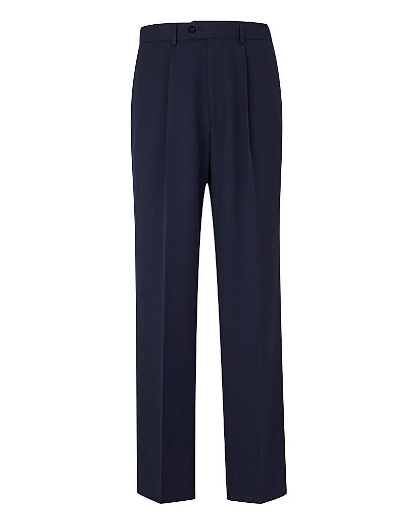 Image of Premier Man Pleat Front Trousers 31in