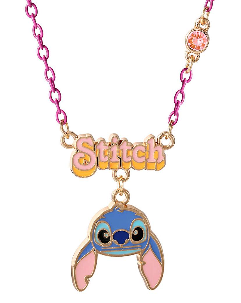 Disney Lilo & Stitch Logo Necklace