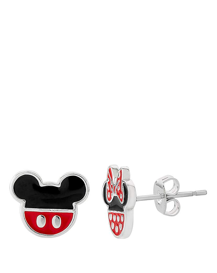 Disney Mickey and Minnie Earrings Set