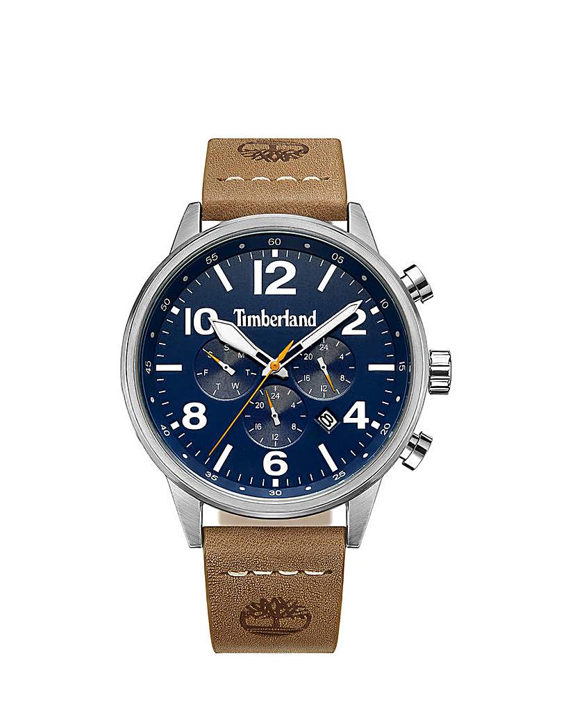 Timberland Myrtle Leather Strap Watch