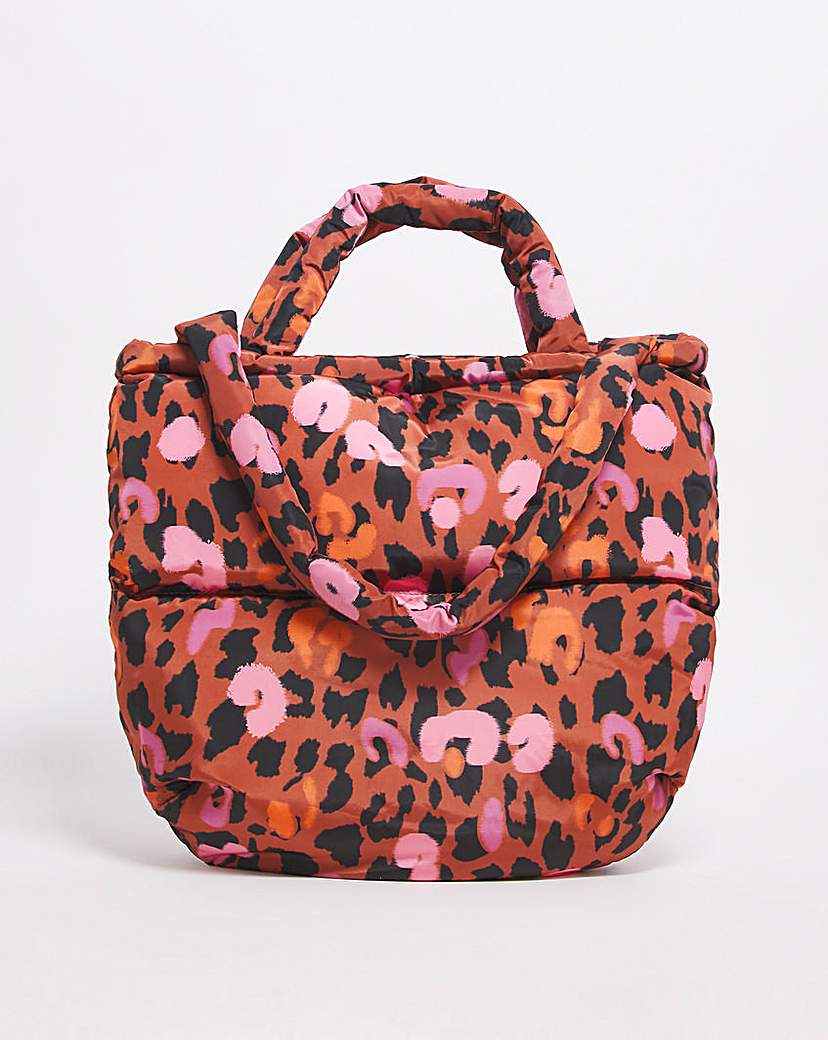 Image of Leopard Print Pillow Bag