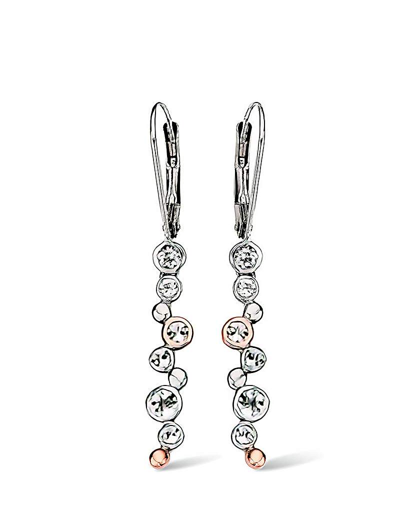 Clogau Celebration Silver Drop Earrings