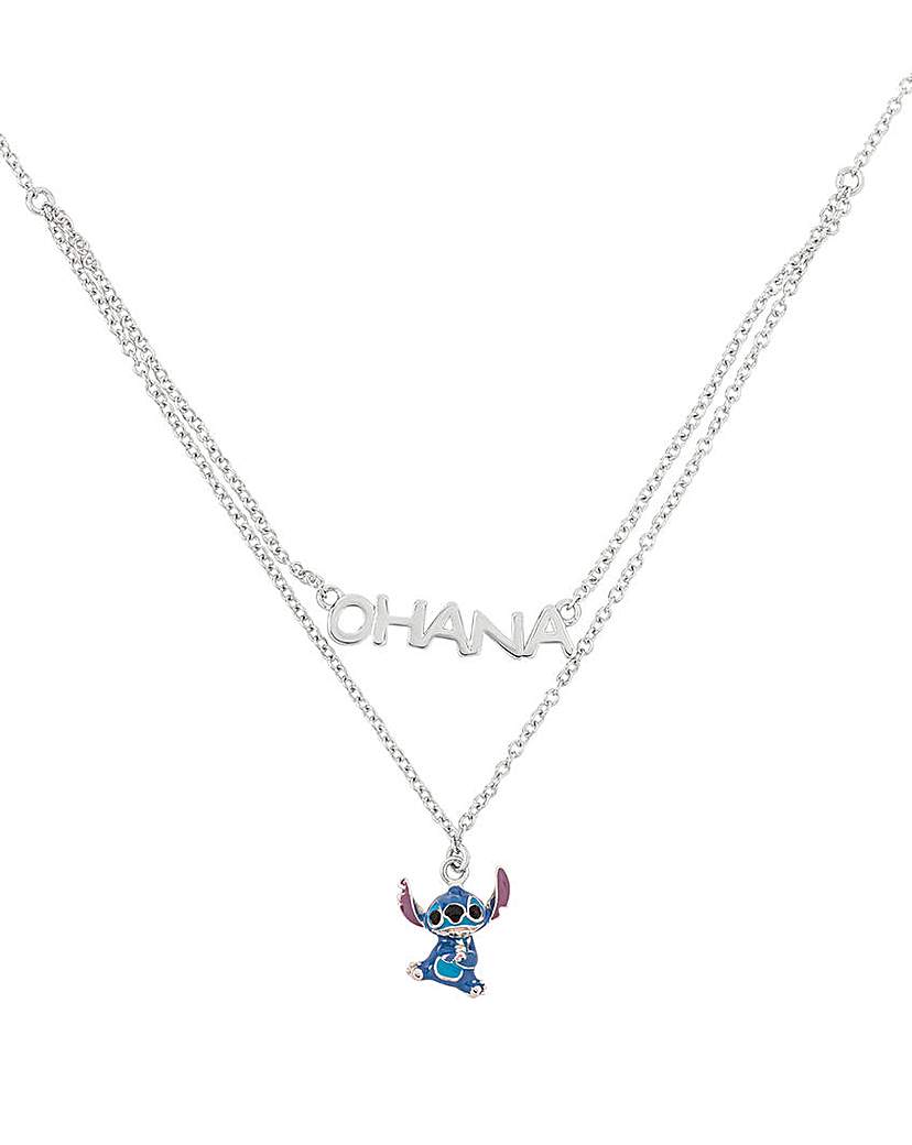 Disney Lilo and Stitch Silver Necklace