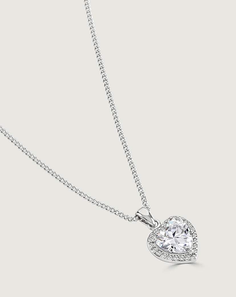 Buckey Clear Heart Pendant