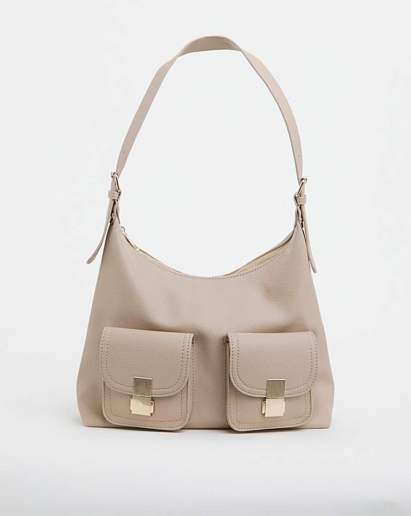 PU Utility Shoulder Bag