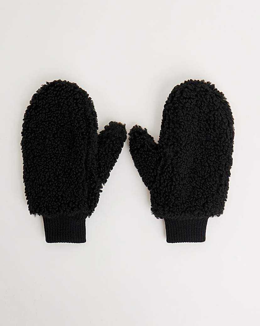 Black Borg Multiway Mittens