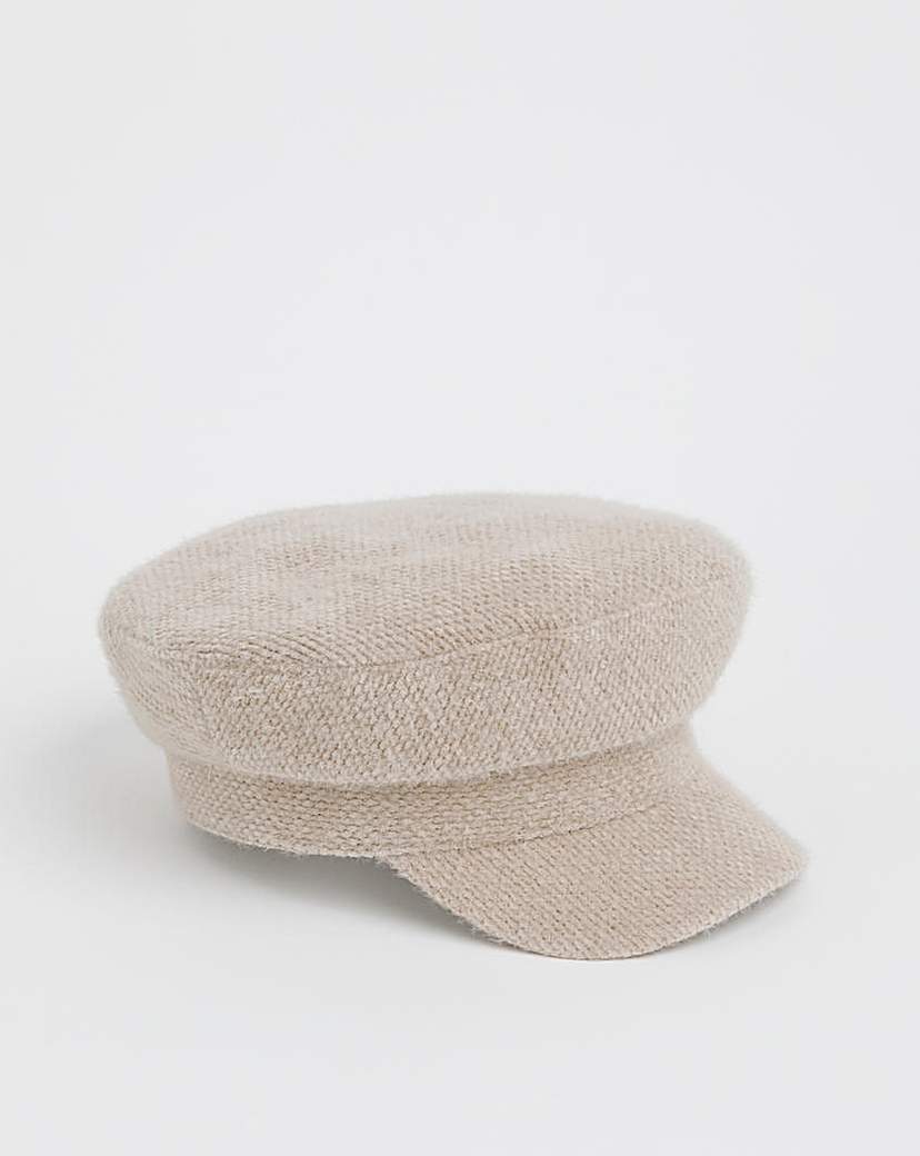 Oatmeal Baker Boy Hat