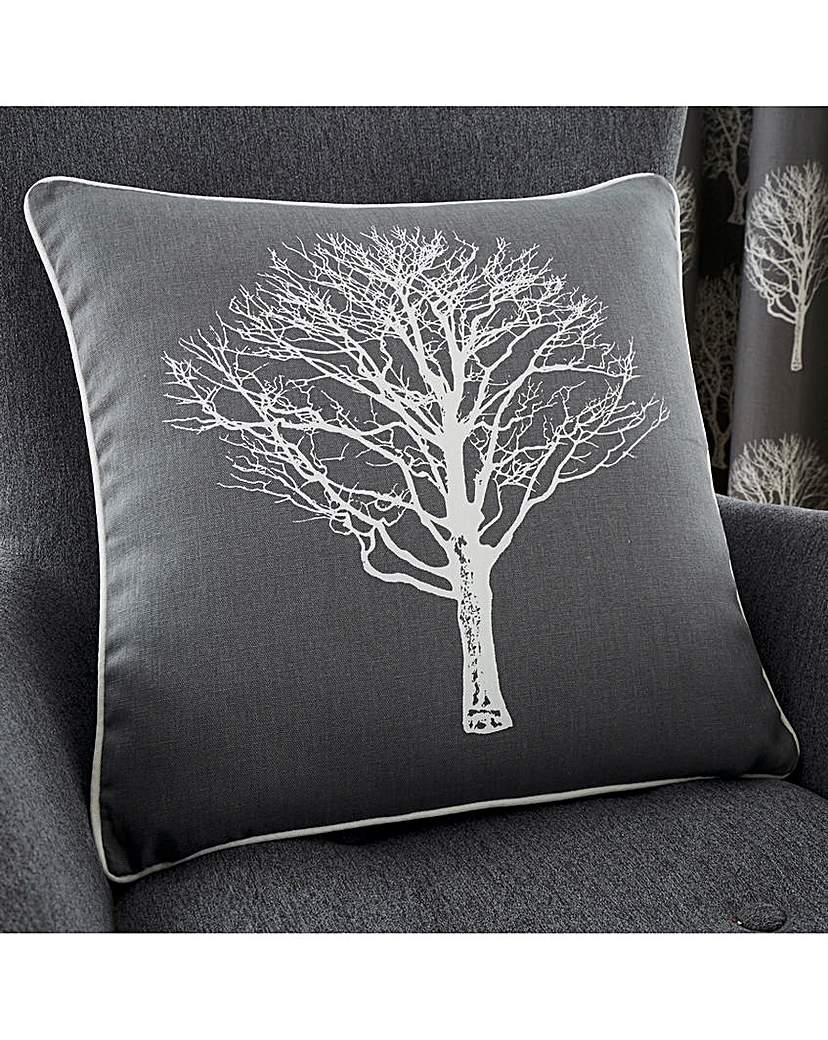 Fusion Woodland Trees Filled Cushion