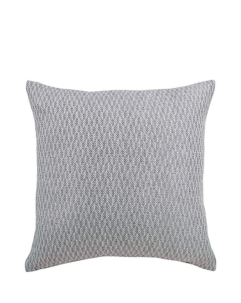 Herringbone Tweed Single Filled Cushion
