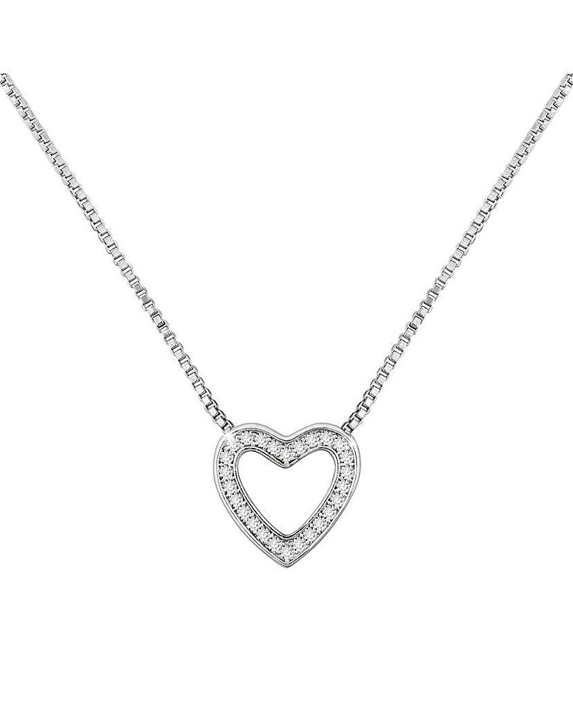 Radley Silver Plated Heart Necklace