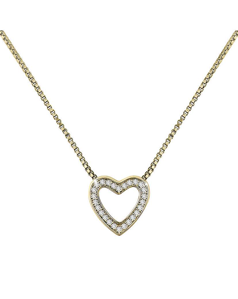 Radley 18ct Gold Plated Heart Necklace