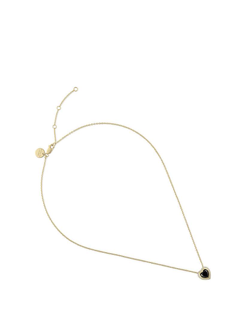 New In - Radley Black Heart Necklace