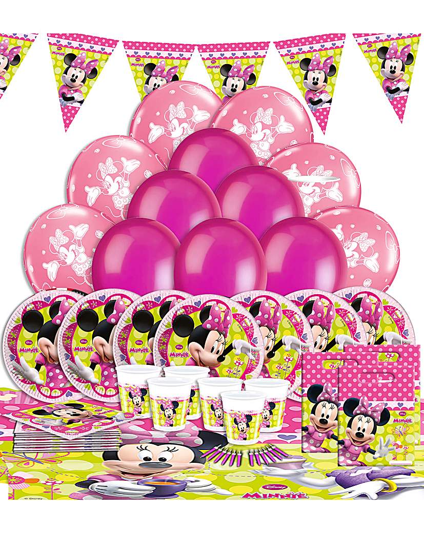 Minnie Mouse Ultimate Party Kit for 16