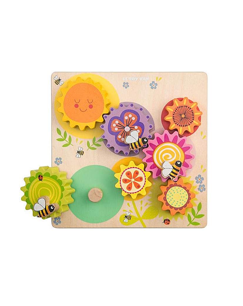 Image of Le Toy Van Busy Bee Gears & Cogs