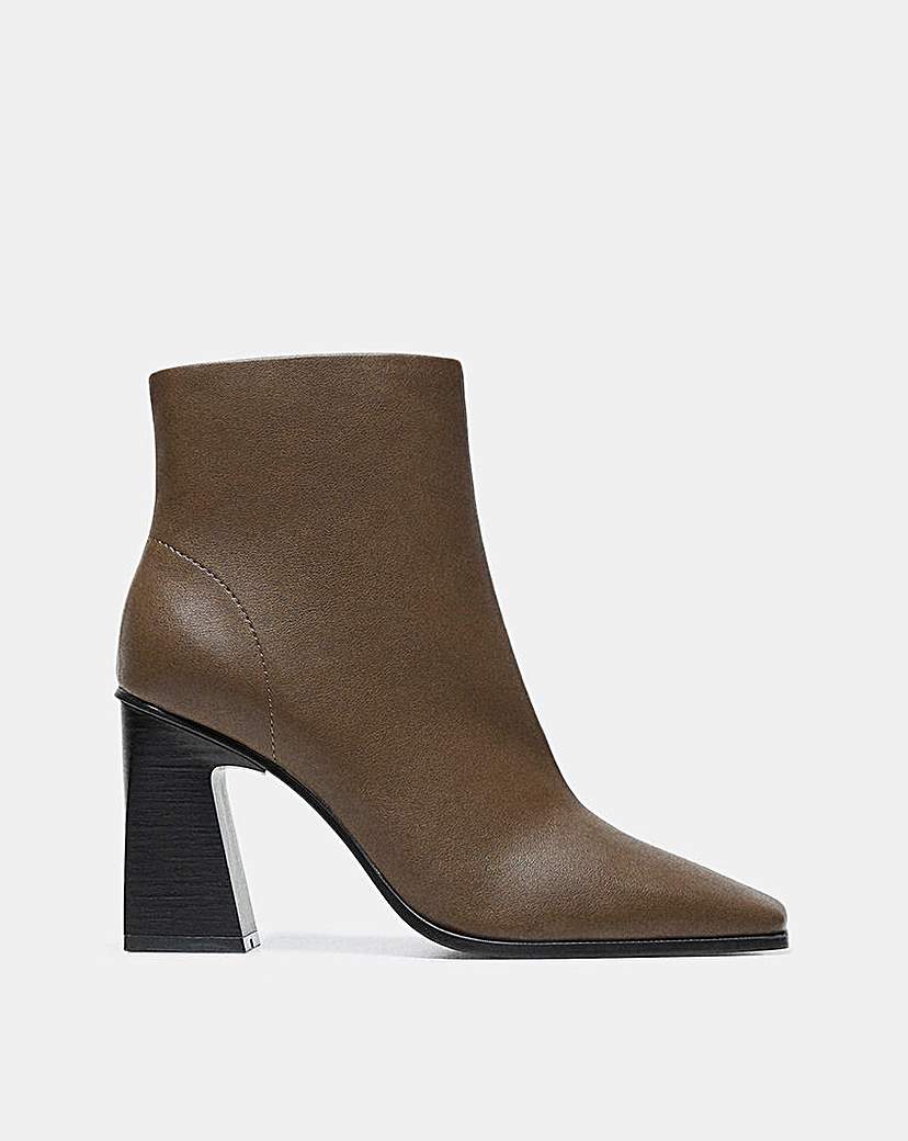 Mango Yves Heeled Ankle Boots