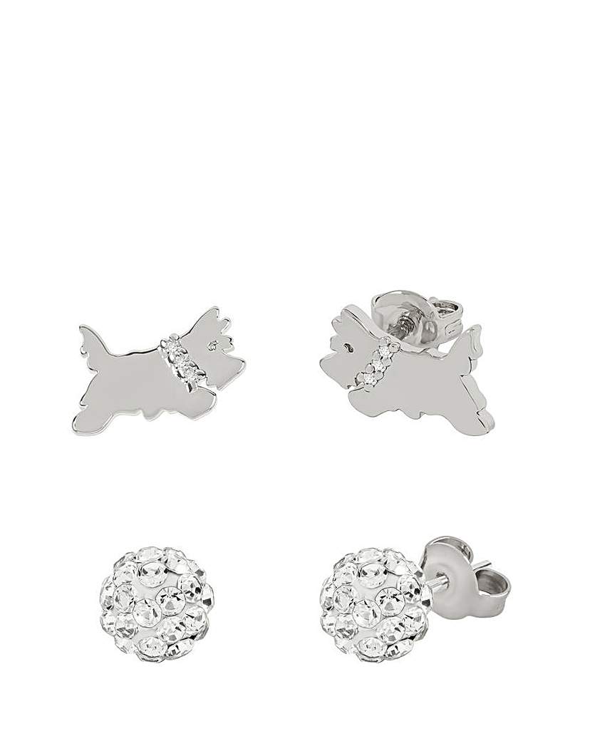 Radley Rocks Ladies Twin Pack Earrings