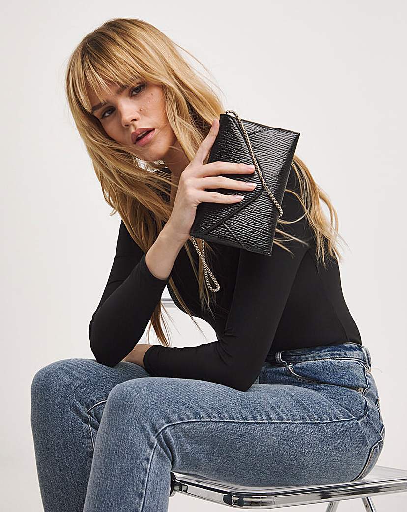 Black Mini Clutch Bag