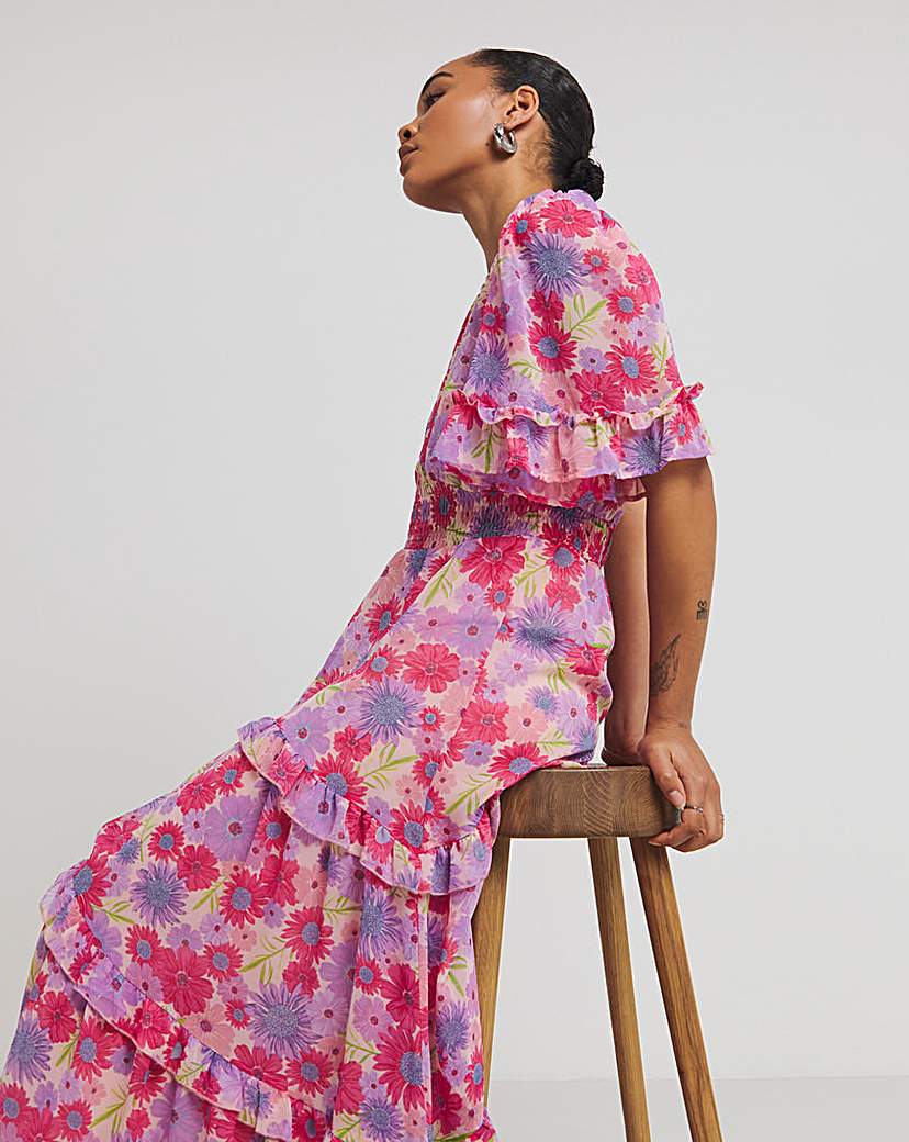 Floral Prairie Maxi Dress