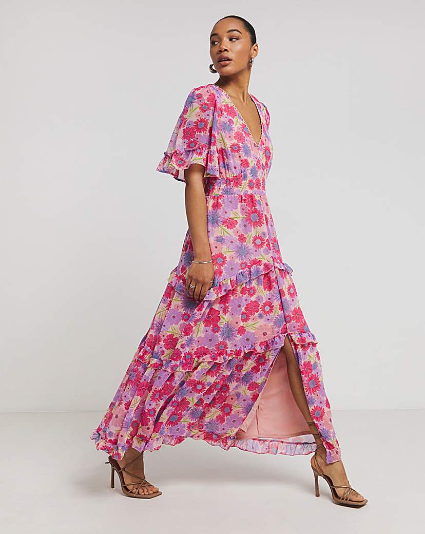 Floral Prairie Maxi Dress