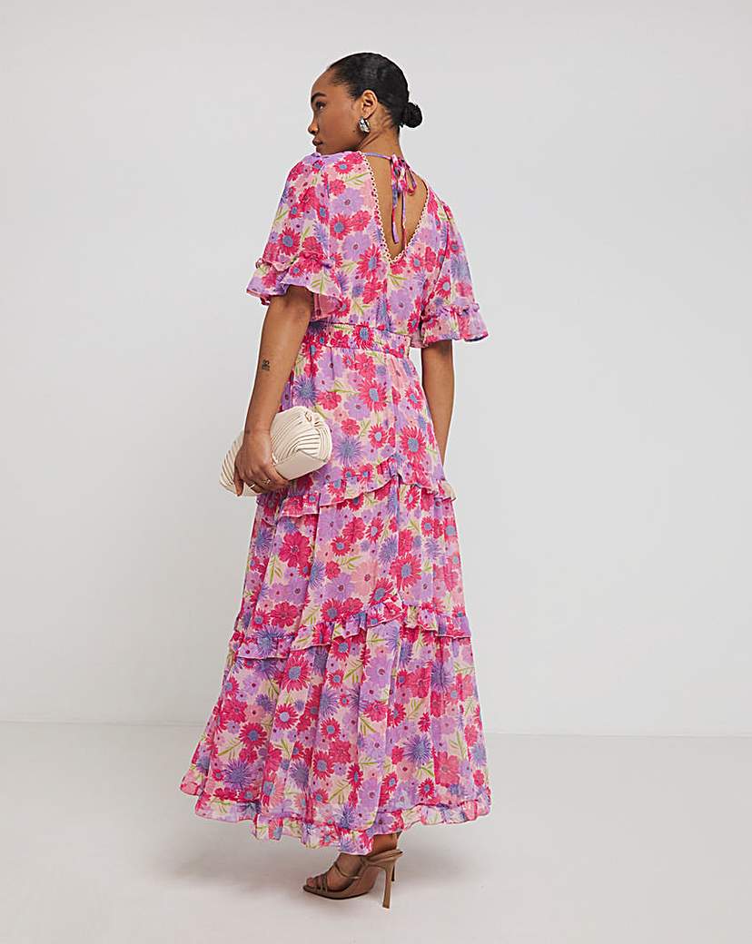 Floral Prairie Maxi Dress