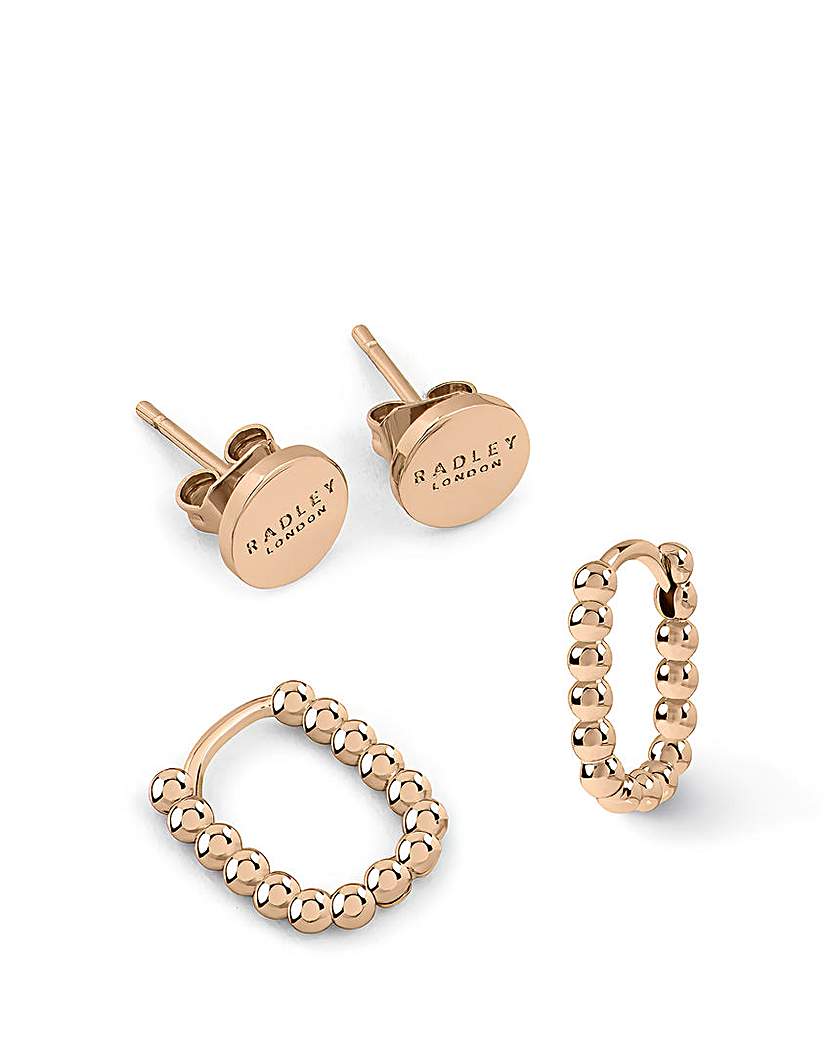 New In - HEART HUGGIE EARRING TWIN PACK