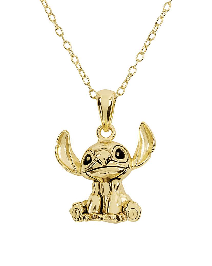 Disney Lilo & Stitch Gold Necklace