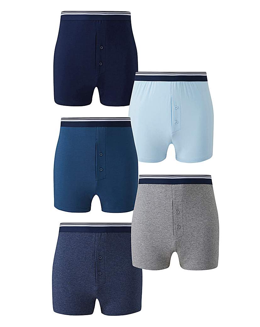 Image of Pack of 5 Loose Fit Boxers