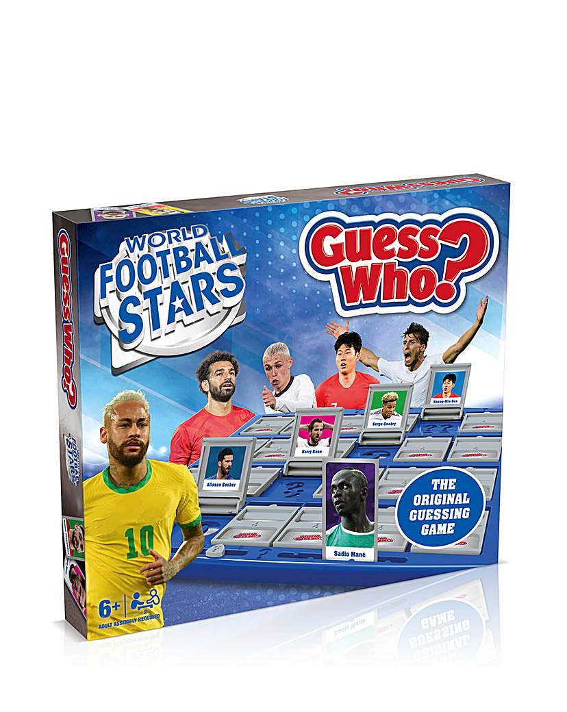 Image of World Football Star Guess Who Board Game
