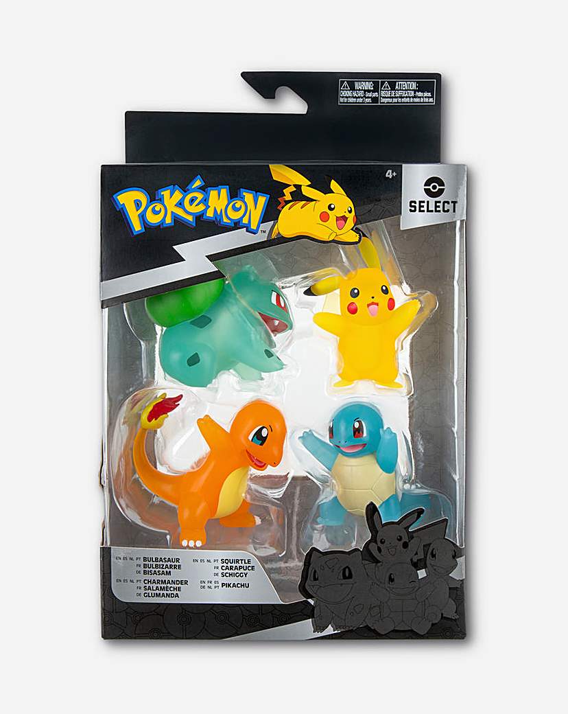 Image of Pokemon Select Battle Figure 4 Pack