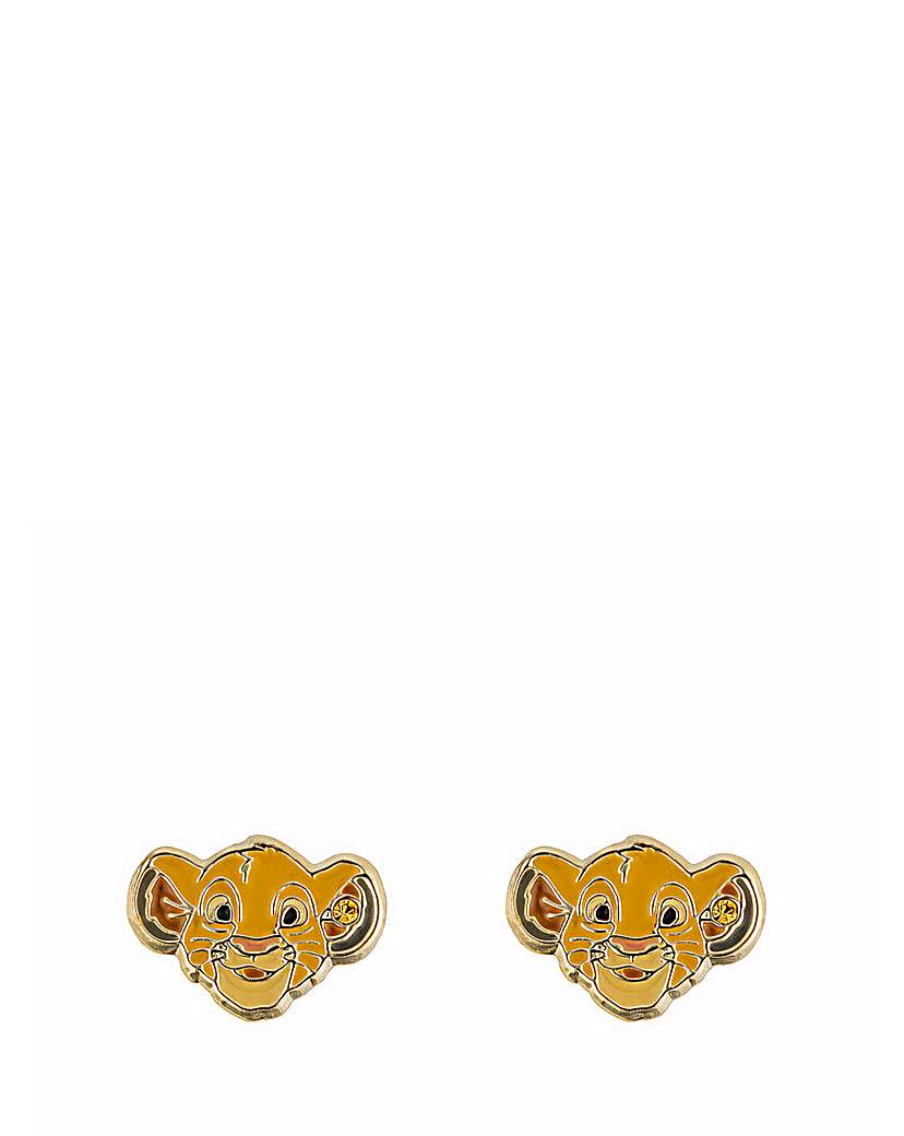 Disney's Lion King Gold Plated Earrings