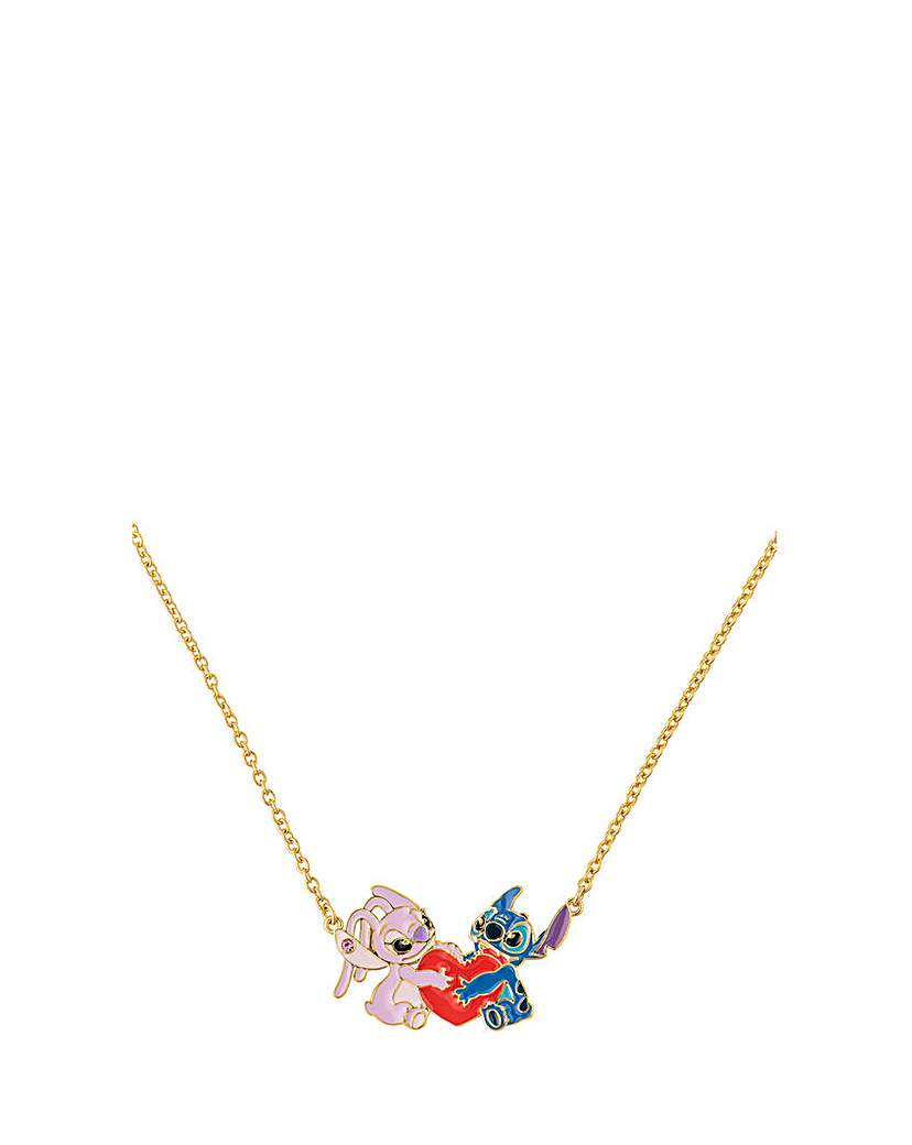 Disney Stitch & Angel Necklace