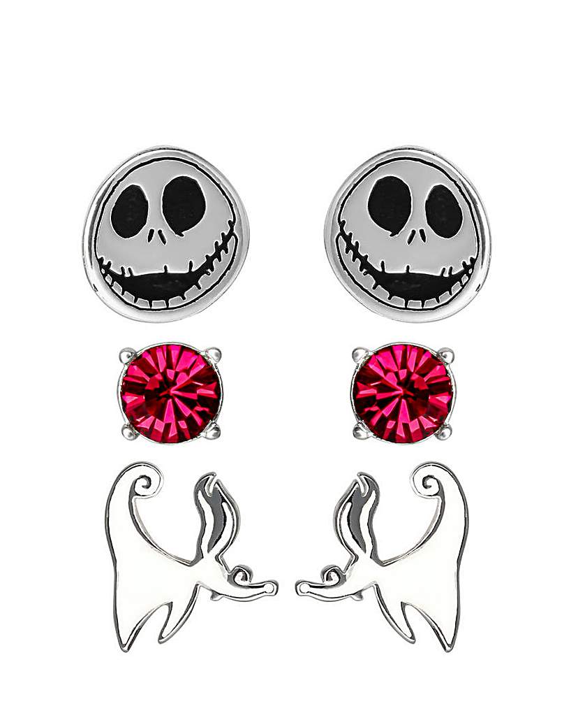 Nightmare Before Christmas 3pc Earrings