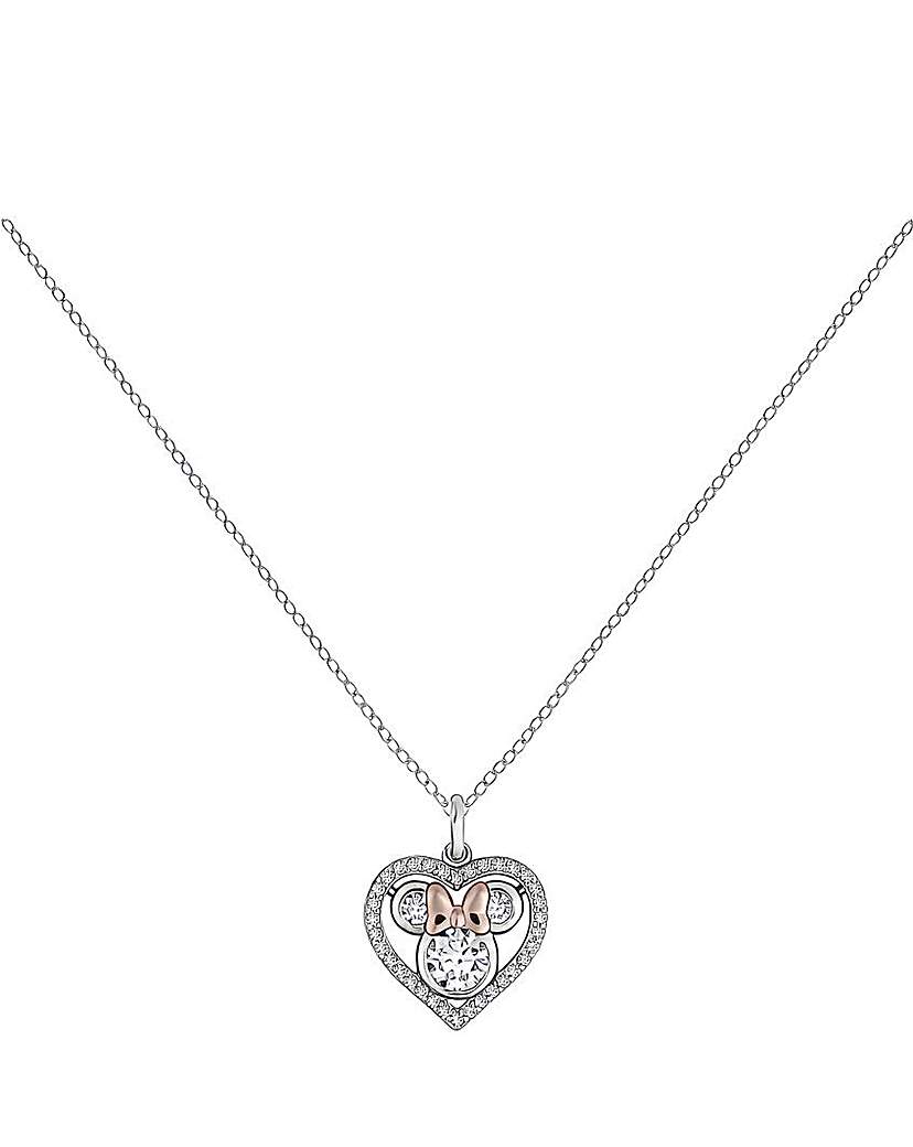 Sterling Silver Minnie Mouse Necklace